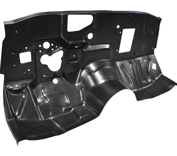 1968-1969 Gto Lower Firewall With Heater & AC Holes