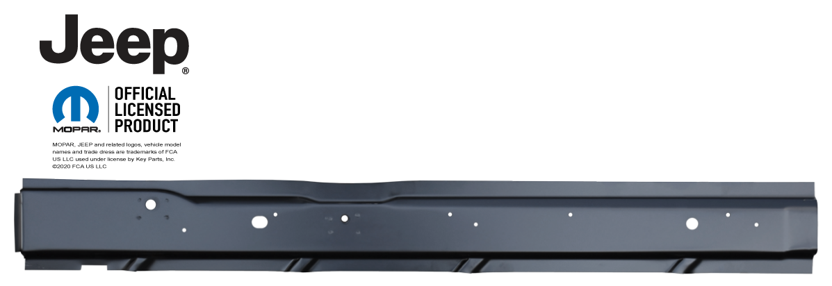 Lh 1984-2001 Jeep Cherokee XJ Inner Rocker Panel- Fits Both 2/4 Door Models img