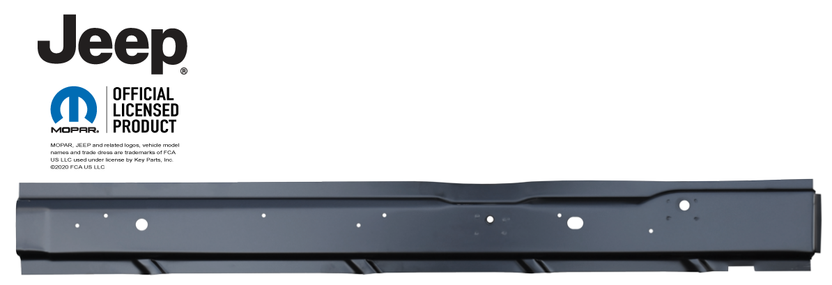 Rh 1984-2001 Jeep Cherokee XJ Inner Rocker Panel- Fits Both 2/4 Door Models img