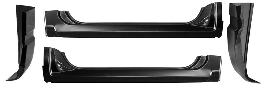 1988-1998 Chevy Gmc Fullsize Pickup Rocker Panel & Cab Corner Kit 2 Door Std Cab img