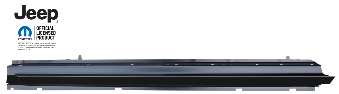 Lh 1984-2001 Jeep Cherokee XJ Die Formed Outer Rocker Panel img