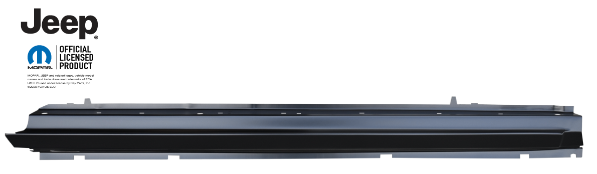 Rh 1984-2001 Jeep Cherokee XJ Die Formed Outer Rocker Panel img