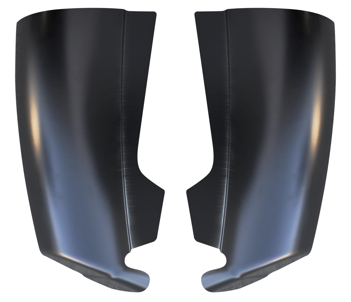2007-2013 Chevy Gmc Pickup Rear Cab Corner Set 4 Door Extended Cab img