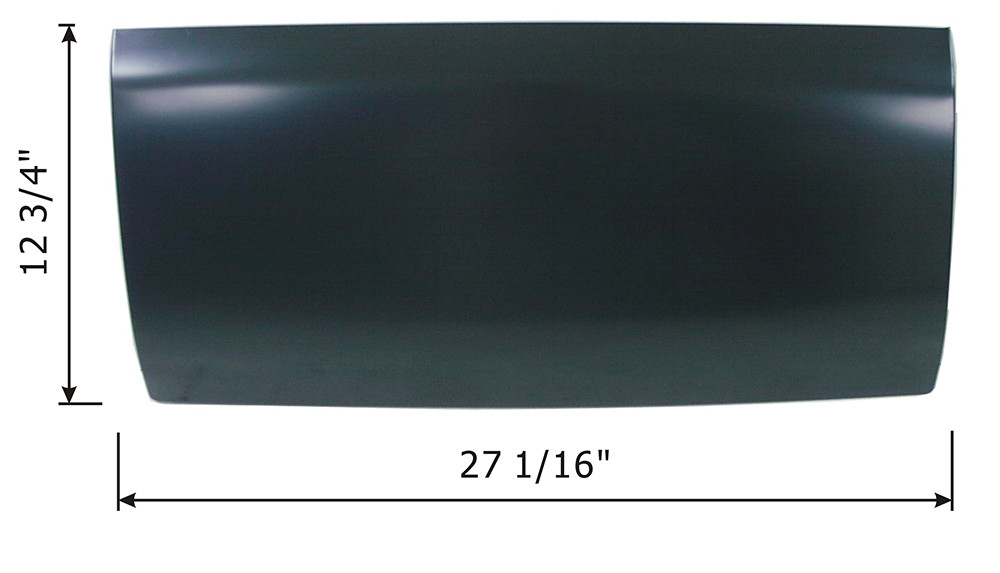 Rh 1999-2006 Chevy Gmc Pickup Rear Door Skin 3 Door And 4 Door Extended Cab img
