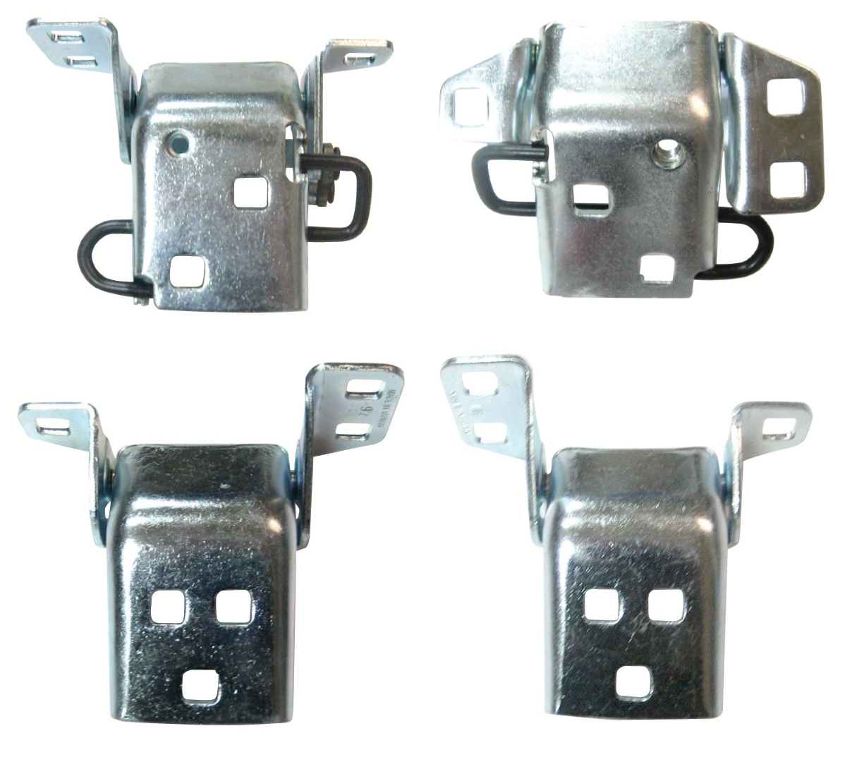 1973-1991 Chevy Gmc Truck Upper and Lower Door Hinge Set 4 Piece Kit img