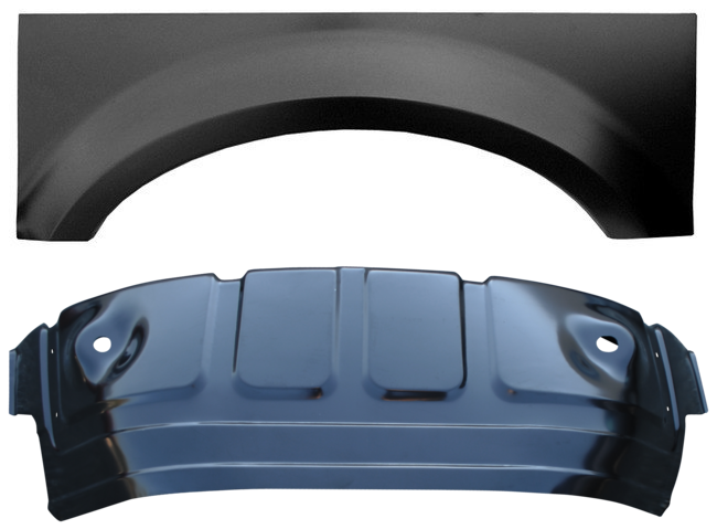 Lh -1999-2010 Ford Superduty Upper Wheelarch & Outer Wheelhouse Section img