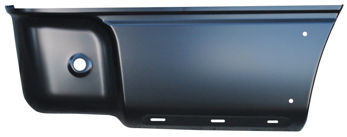 Rh 2004-2014 Ford F150 Pickup Bedside Lower Rear Section With Molding Holes img
