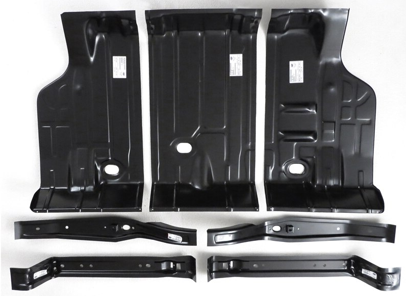 1968-1972 Gm A-Body Trunk Floor Repair Kit 7 Piece Set img