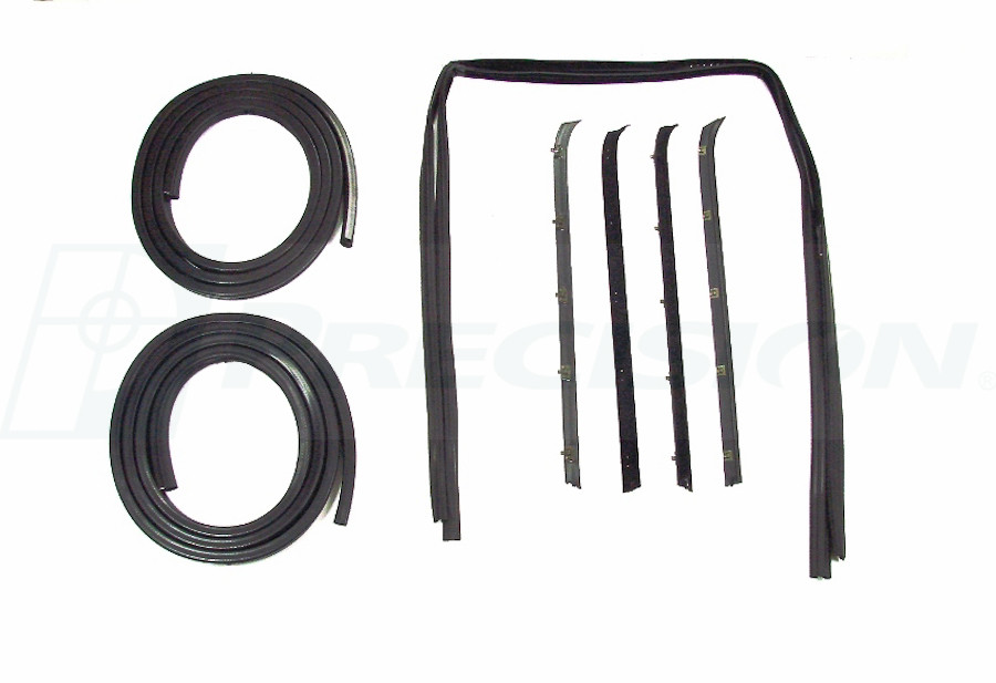 1981-1991 Chevy Gmc Truck Door Weatherstrip Kit, Suburban Pickup Blazer Jimmy img