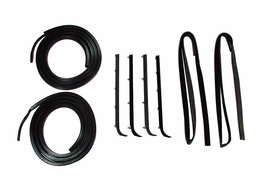 1987-1996 Ford Pickup & Bronco & 97-98 F250 F250HD Door Weatherstrip Kit img