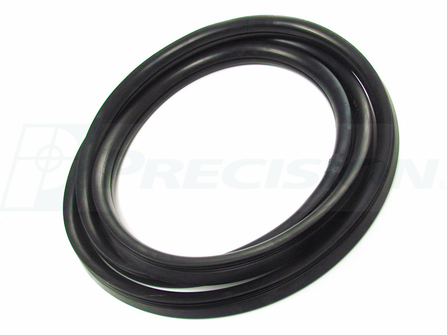 1972-1993 Dodge Ram Pickup Rear Window Seal With Groove For Lockstrip Included img