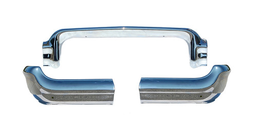58インパラ フロントバンパー3セット AMD 100-3958 | 1958 Chevy Impala Chrome Front Bumper (3 Piece Set)