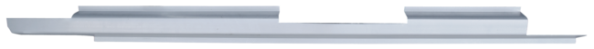 Lh 2000-2004 Dodge Dakota 1998-2003 Durango Outer Slip On Rocker Panel 4 Door img