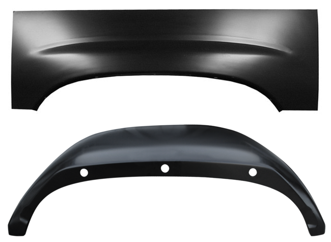 Lh 1999-2006 Chevy Gmc Pickup Upper Rear Wheelarch With Outer Wheelhouse img