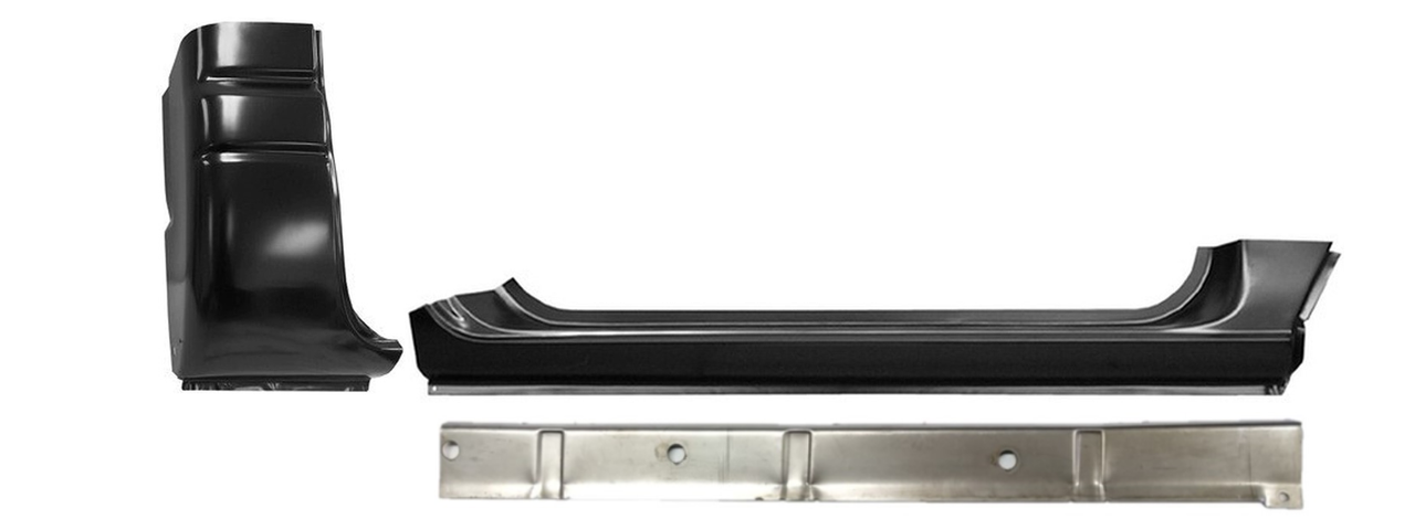Rh 1994-2001 Dodge Ram Outer Rocker / Inner Rocker Panel & Cab Corner 2 Door Cab img