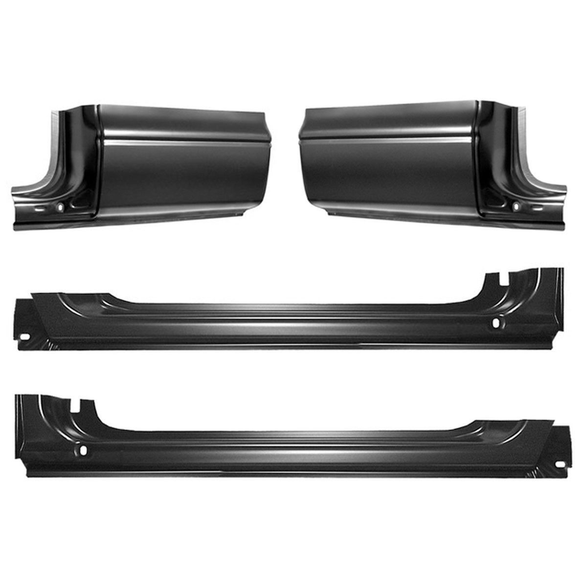 1997-2004 Dodge Dakota Pickup Rocker Panel Cab Corner Repair Kit 2 Door Club Cab img