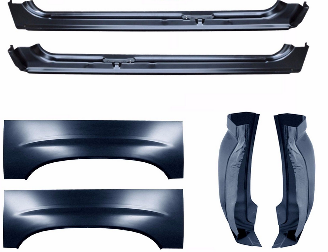 1999-2006 Chevy Gmc Pickup Full Outer Rockers Cab Corners And Wheelarches img