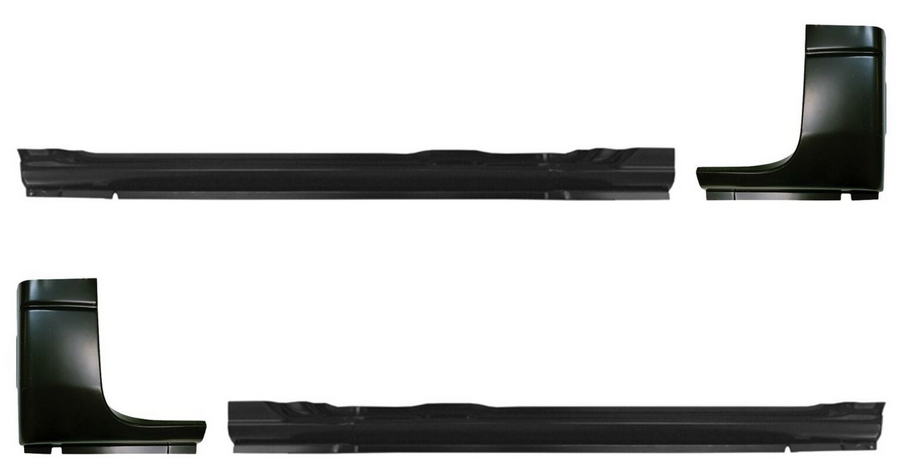 OE Style Rocker Panel & Cab Corner Kit for 94-02 Dodge Ram Pickup Quad Cab img