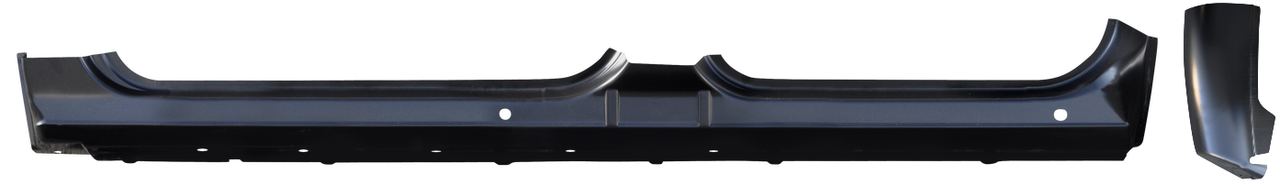 Lh 2007-2013 Chevy Gmc Pickup Outer Rocker Panel Cab Corner Set 4 Dr Crewcab img