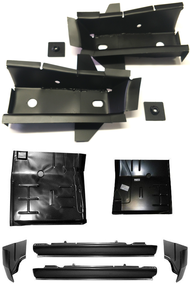 1972-1993 Dodge Ram Pickup Complete Cab Repair Kit 2 Door Standard Cab img