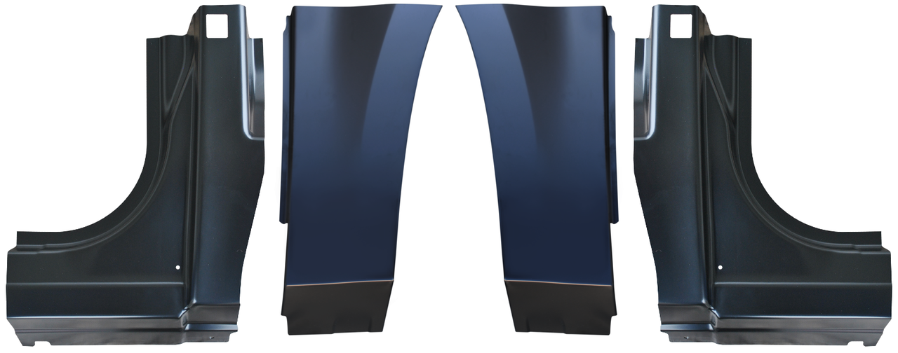 2007-2014 Suburban Yukon Xl Dogleg and Rear Quarter Front Section 4 Piece Set img