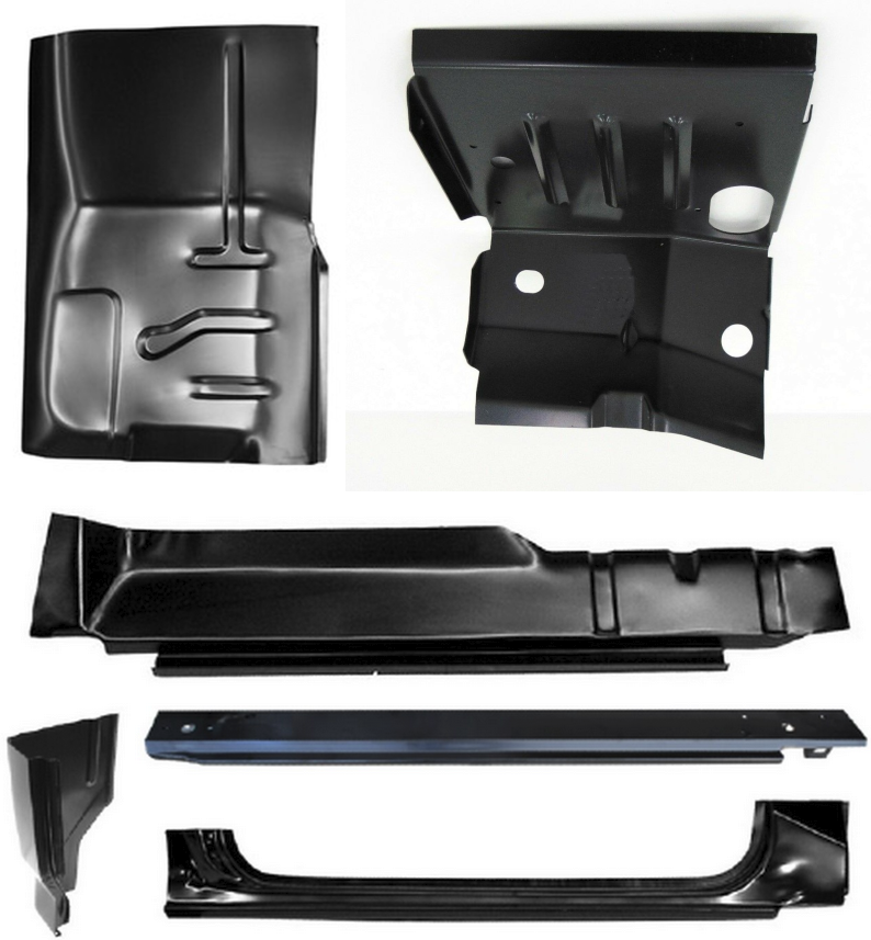 Rh 1980-1986 Ford Pickup 6 Piece Cab Repair Kit 2 Door Standard Cab img