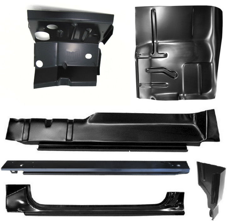 Lh 1980-1986 Ford Pickup 6 Piece Cab Repair Kit 2 Door Standard Cab img