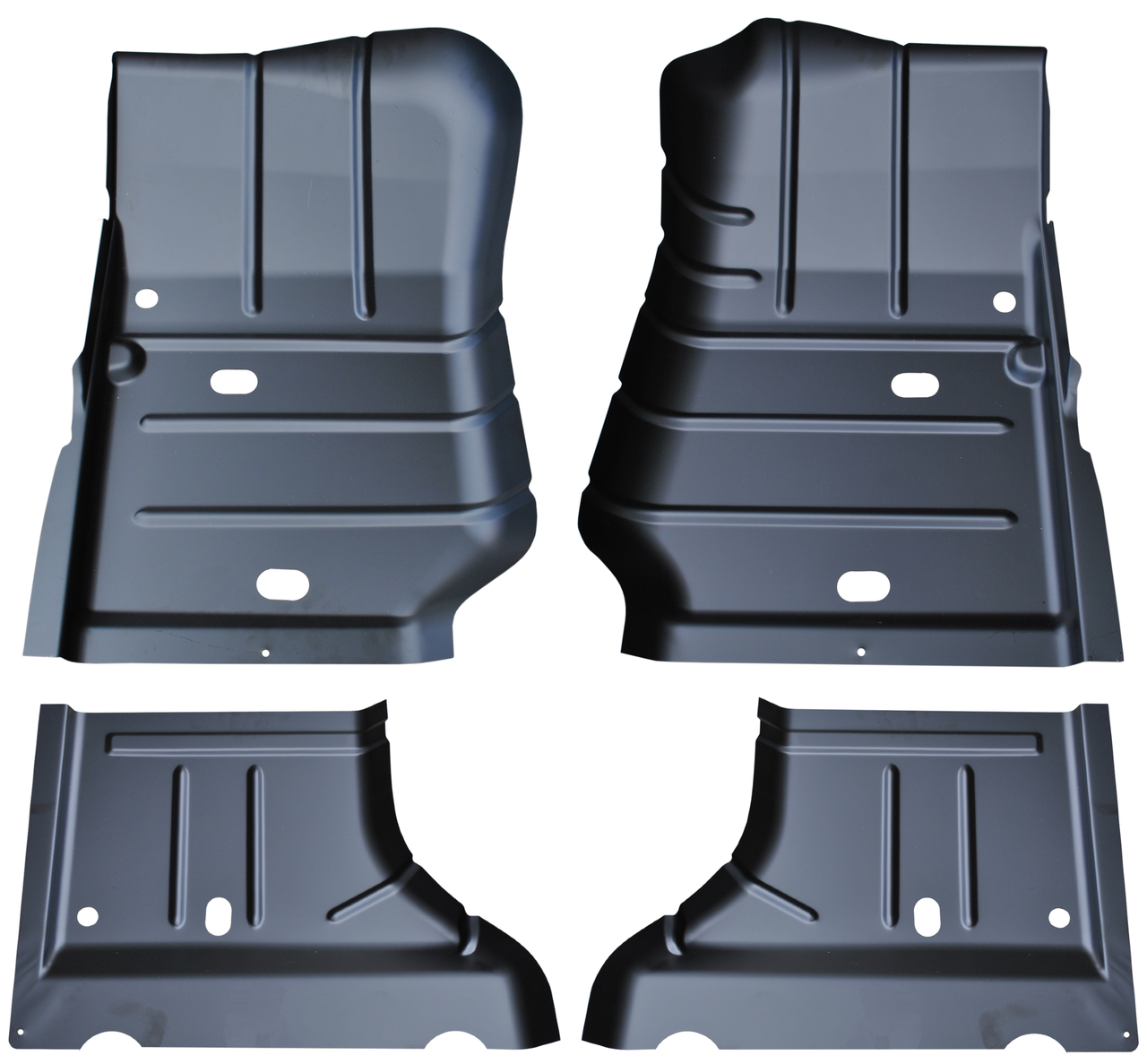 Lh Rh 2007-2018 Jeep Jk Wrangler And Wrangler Unlimited Front Floor Pan Set img