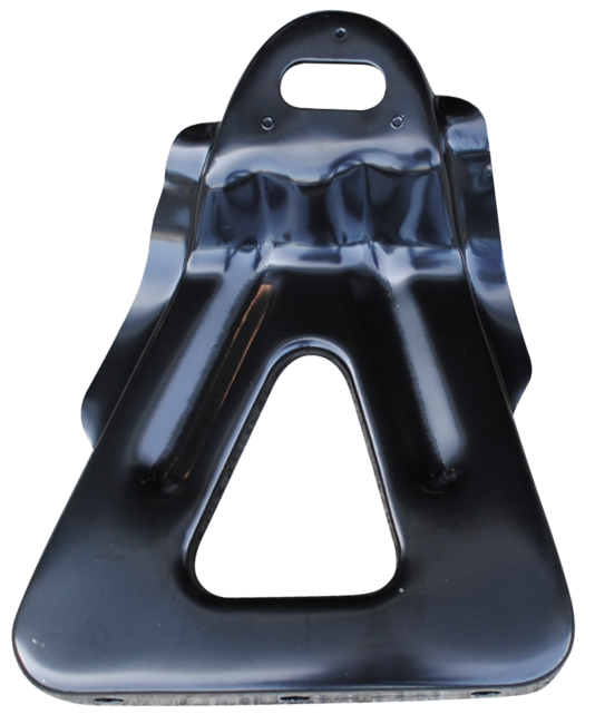 Front Fender To Bumper Outer Bracket Fits 1955 Chevy Bel Air Driver Side img