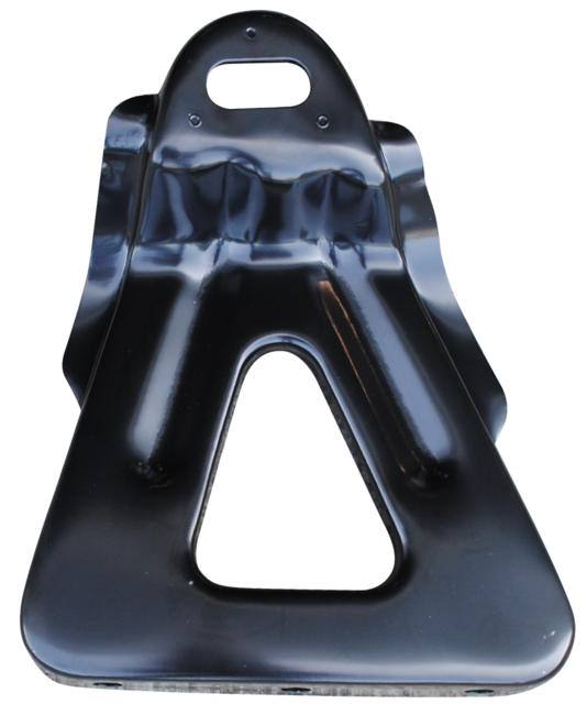 Front Fender To Bumper Outer Bracket Fits 1955 Chevy Bel Air Passenger Side img