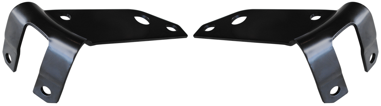 Front Or Rear Center Bumper Brackets (Sold As A Pair) Fits 1955 Chevy Bel Air img
