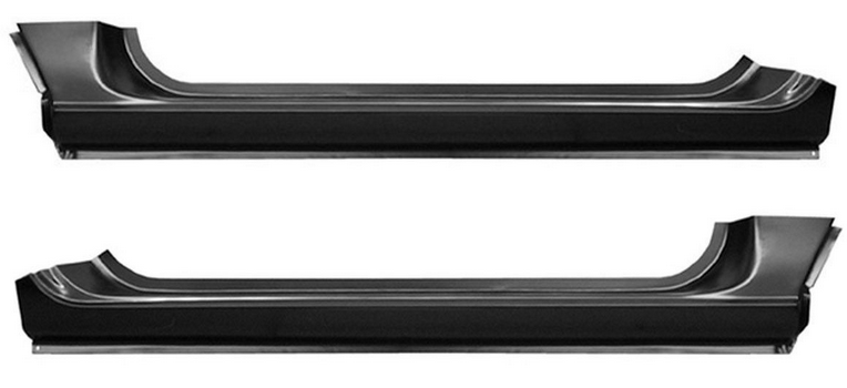 Lh Rh 1994-2001 Dodge Ram Outer Rocker Panels With Front Rear Pillar img