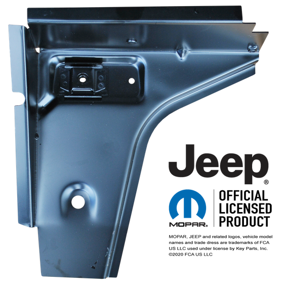 Front Floor Support 1987-1995 Jeep Wrangler YJ For Passenger Side img
