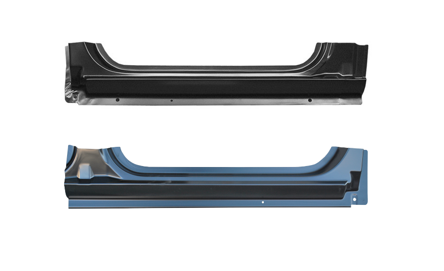 Lh Rh 1992-2016 Econoline Van Outer Rocker Panels Under Front Doors img