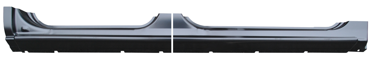 Rh 1999-2006 Chevy Gmc Truck Full Rocker Panel 4 Door Crew Cab 2 Pc Design img