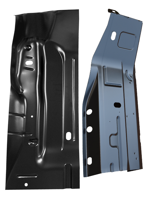 Rh 1994-2002 Dodge Ram Pickup Front Outer And Inner Front Floor Pan Patch img