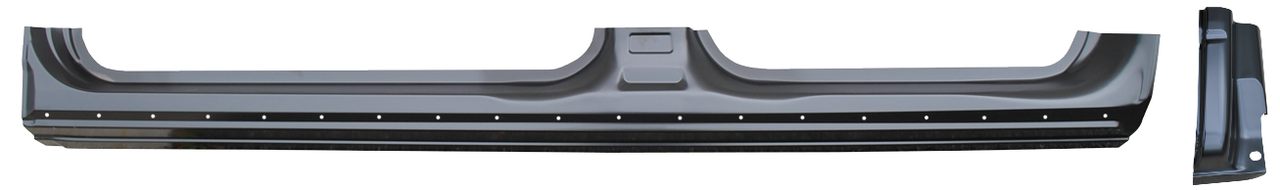 Lh 2009-2014 Ford Pickup F150 Rocker Panel and Cab Corner 4 Door Crew Cab img