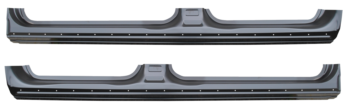 OE Style 2009-2014 Ford Pickup F150 Rocker Panels Super Crew 4 Dr Crew Cab Pair img