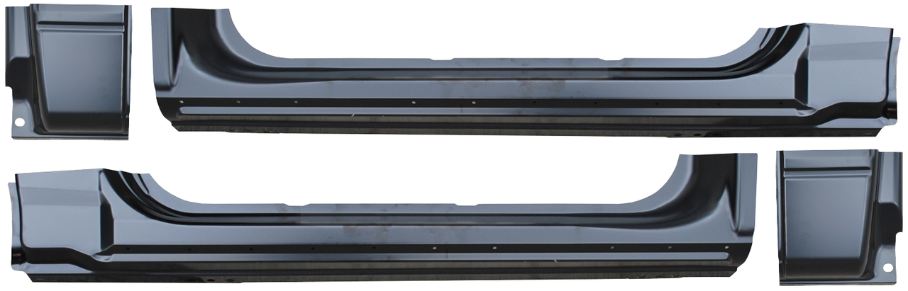 Lh Rh 2009-2014 Ford Pickup F150 Outer Rocker Panels and Cab Corners 2 Door Cab img