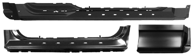 Lh Rh 1997-2003 Ford F150 Pickup Rocker Panel Cab Corner Kit 3 Door Ext Cab img