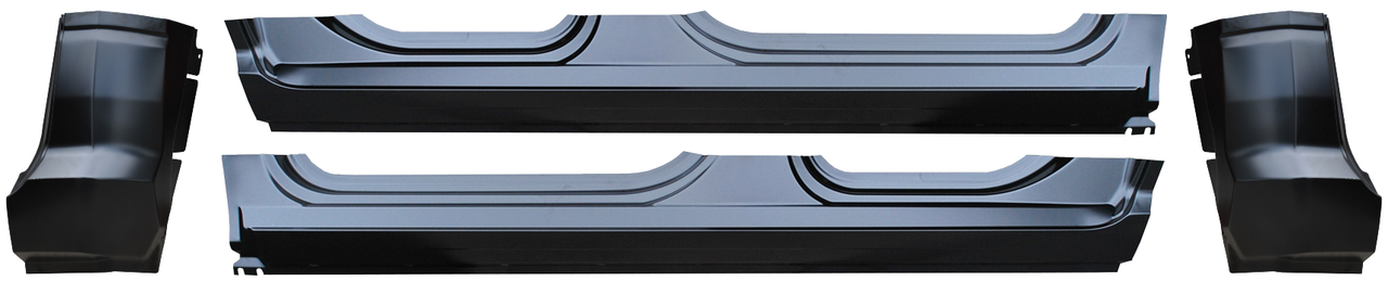 2009-2018 Dodge Ram Pickup Rocker Panel and Cab Corner Kit 4 Door Quad Cab img
