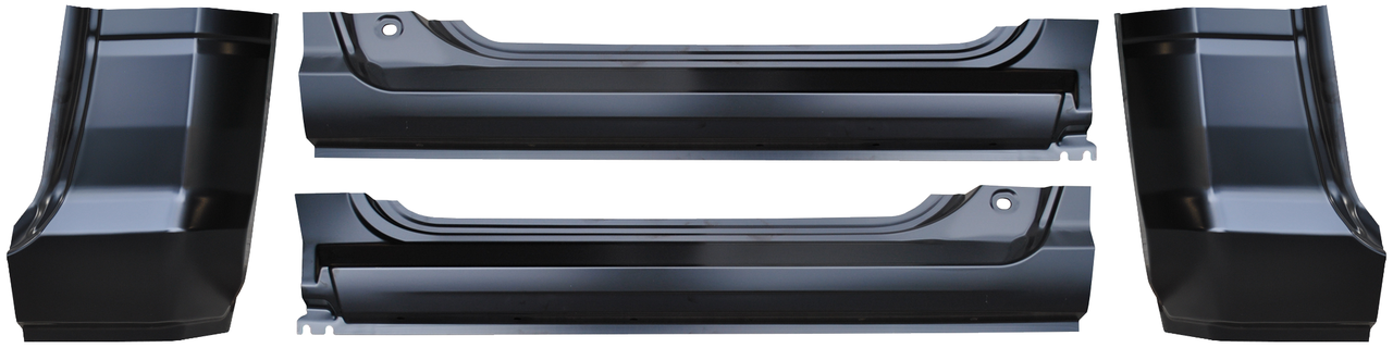 2009-2018 Dodge Ram Pickup Rocker Panel and Cab Corner Kit 2 Door Std Cab img