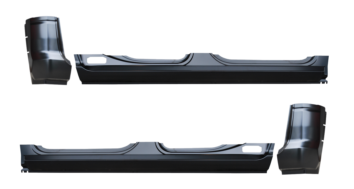 2009-2018 Dodge Ram Pickup Rocker Panel and Cab Corner Kit 4 Door Crew Cab img