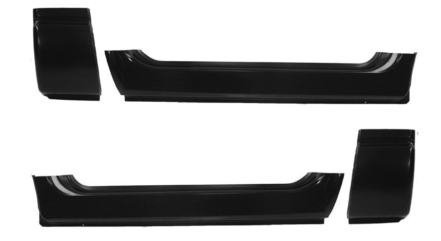 2002-2009 Dodge Ram Pickup Rocker Panel and Cab Corner Set 2 Door Standard Cab img