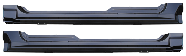 Lh Rh 2004-2008 Ford Pickup F150 Outer Rockers Pair 4 Door Extended Cab img