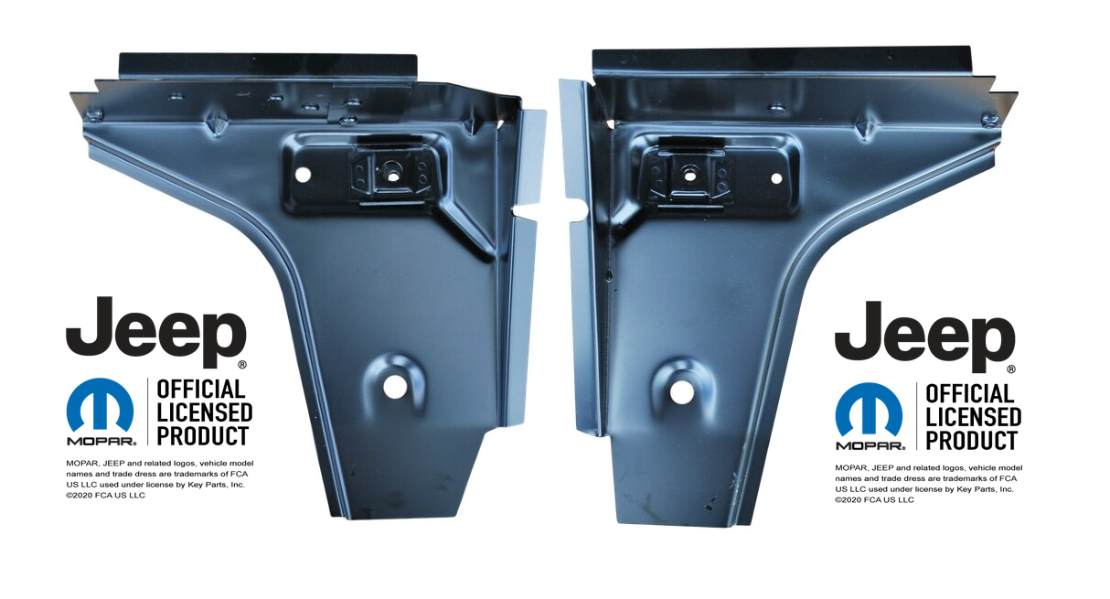 Lh Rh 1987-1995 Jeep Wrangler YJ Front Floor Supports Pair img