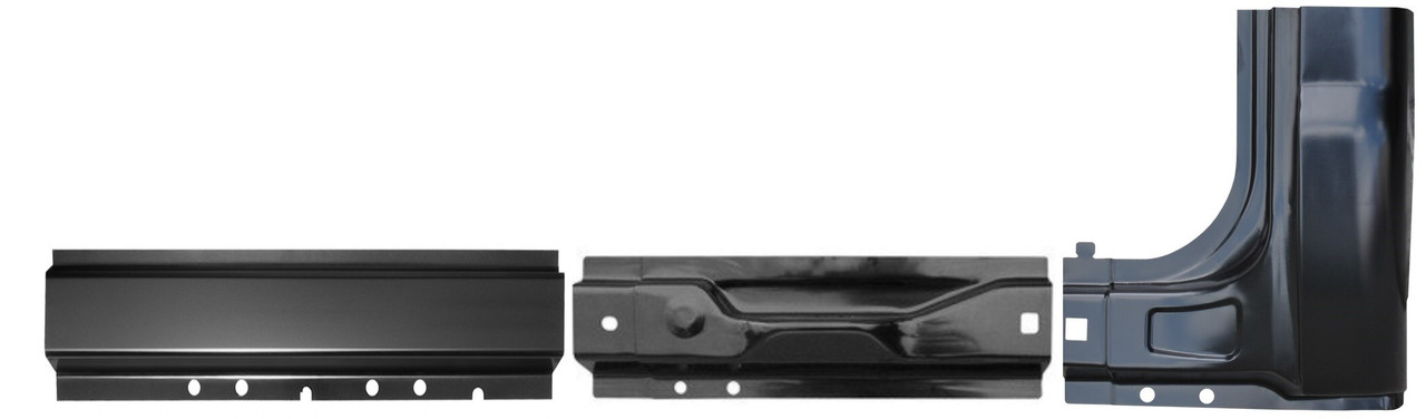 Lh 1999-2016 Superduty 3 Piece Cab Repair Kit (4 Door Extended Cab) img