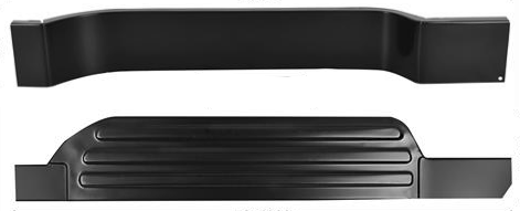 Rh 1961-1966 Ford Pickup Rocker Panel Step Plate With Kick Panel img
