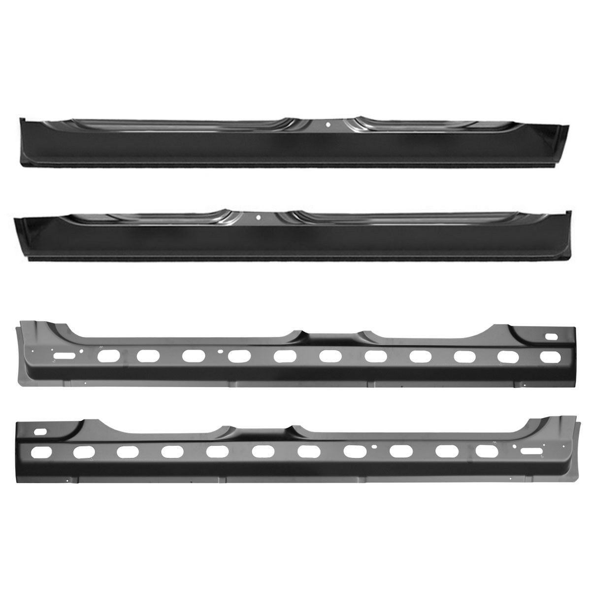 2002-2008 Dodge Ram Pickup Outer Rockers and Center Rocker Supports For Quad Cab img