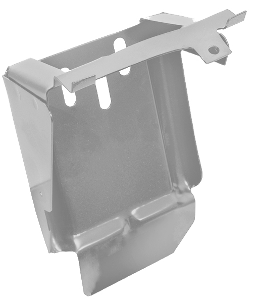 1970-1972 Chevelle Trunk Lock Support Panel img
